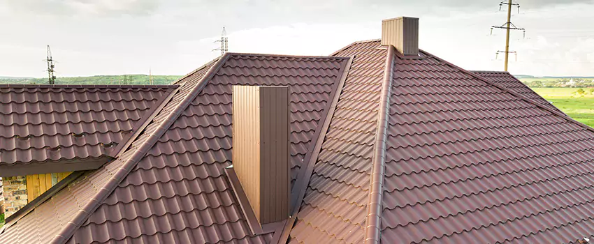 Residential Chimney Flashing Restoration in Paramus, NJ