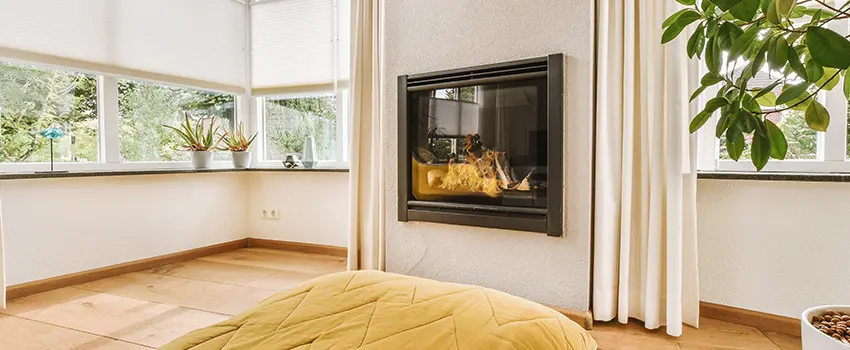 Residential Fireplace Ceramic Glass Installation in Paramus, NJ