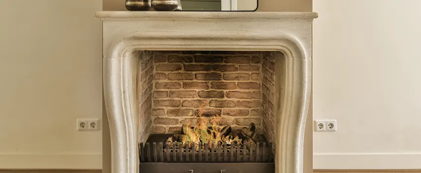 Vintage-style Fireplace Redesign in Paramus, New Jersey