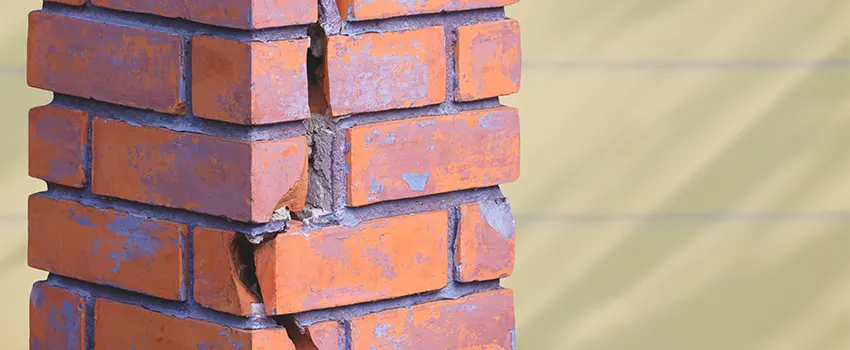 Repairing Cracked Porcelain Tiles for Fireplace in Paramus, NJ